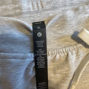 Grey Lululemon city joggers